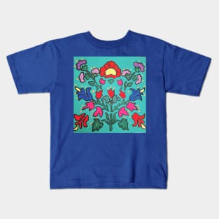 Hungarian Floral Design Kids T-Shirt